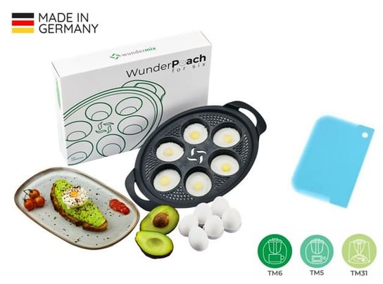 Wkładka Do Gotowania 6 Jajek W Thermomix Tm6 Tm5 Tm31 WunderMix