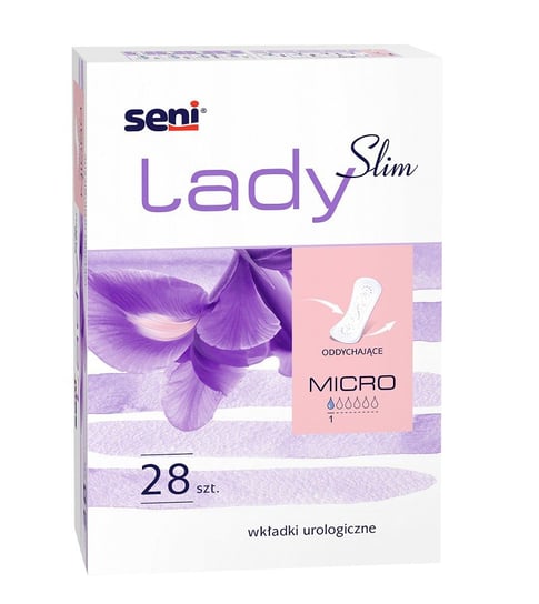 Wkładki urologiczne dla kobiet Seni Lady Slim Micro 28 szt. Seni