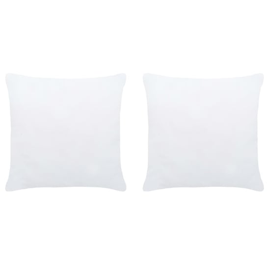 Wkłady do poduszek VIDAXL, białe, 60x60 cm, 2 szt. vidaXL