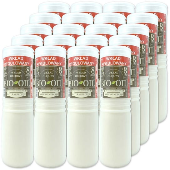Wkłady Do Zniczy Olejowe Płomyk Bio-Oil 12 192H 8 Dni 20 Sztuk Inna marka
