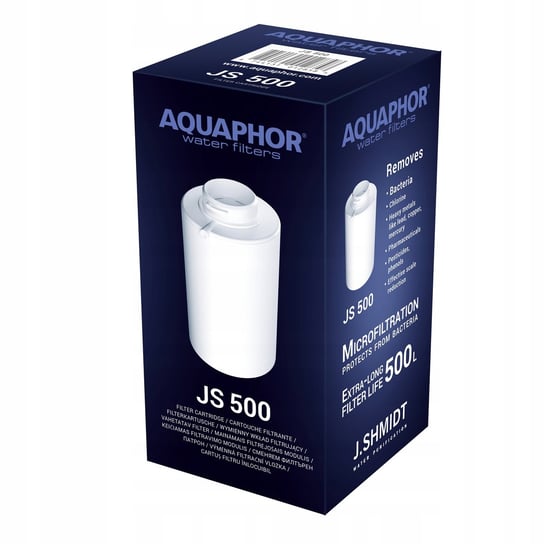 Wkłady filtrujące AQUAPHOR J.SHMIDT JS500 4 sztuki AQUAPHOR