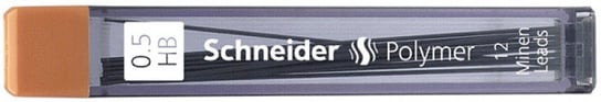 wkłady grafitowe do ołówka schneider, 0,5 mm, hb, 12 szt. Schneider