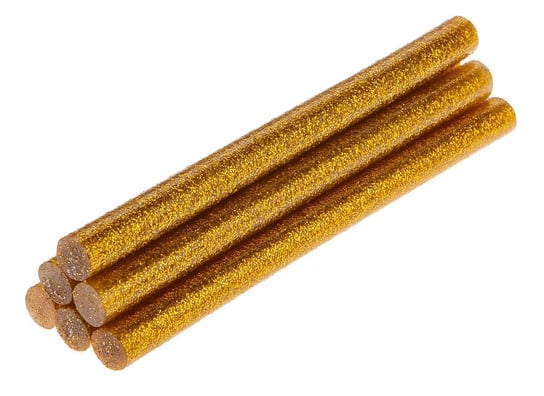 Wkłady klejowe TOPEX 42E191, brokatowe złote, 11 mm Topex