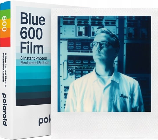 Wkłady Wkład Papier Do Aparatu Polaroid 600 /blue Reclaimed Edition Polaroid