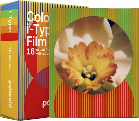 Wkłady Wkład Papier Film I-type Itype 16x Round Frame Retinex Do Aparatu Polaroid Polaroid