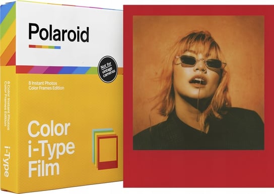 Wkłady Wkład Papier I-Type Do Polaroid Now Kolor - Kolorowe Ramki Polaroid