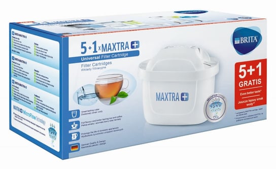 Wkłady wymienne MAXTRA Plus, 5+1, 6 szt. Brita