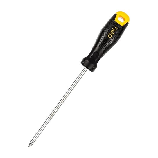 Wkrętak krzyżakowy Deli Tools EDL625125, PH1x125mm (czarny) Deli Tools
