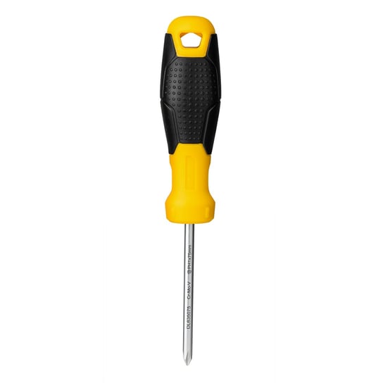 Wkrętak krzyżakowy Deli Tools EDL635075, PH1x75mm (żółty) Deli Tools
