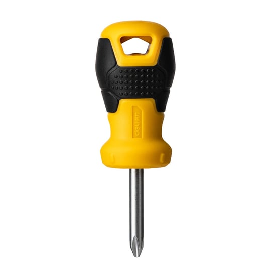 Wkrętak krzyżakowy Deli Tools EDL636038, PH2x38mm (żółty) Deli Tools
