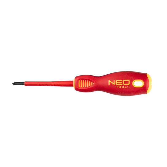 Wkrętak plus-minus krzyżowy śrubokręt elektryka 1000V SL/PZ1 x 80mm, NEO 04-219 Neo Tools