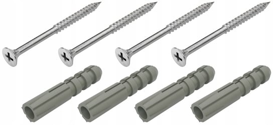 Wkręty 4,5x60 mm + Kołek Rozporowy 8x40 mm Zestaw 4 szt. Stalflex