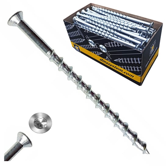 Wkręty Do Gazobetonu 8X120 Torx Łeb Stożkowy 50Szt DOMAX