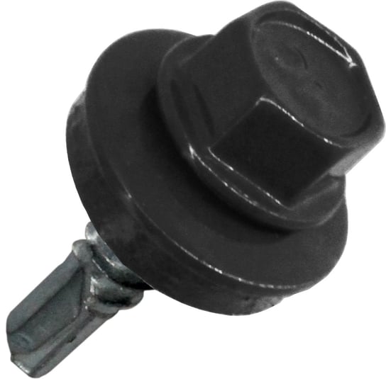 Wkręty Farmerskie 4,8X19 Mm Ral 7016 – Z Podkładką Epdm – Do Blachy – 100 Szt. Inna marka