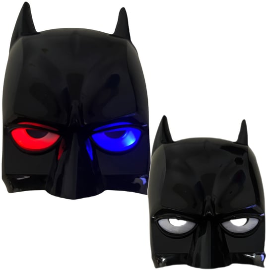 WKS, BATMAN Świecąca Maska Led Dla Dzieci WKS