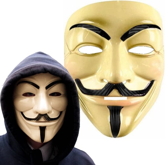 WKS, Maska Anonymous, V jak Vendetta - metaliczna WKS