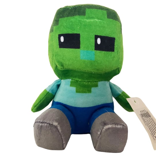 WKS, MINECRAFT Zestaw Pluszowych Maskotek Baby Zombie i Zombie WKS