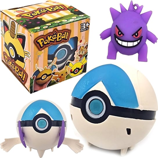 WKS, Pokeball - zestaw z akcesoriami + figurka z zawieszką WKS