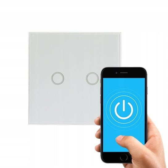 Włącznik Światła Wifi 2 Kanałowy Smart Home Tuya Neo Tools