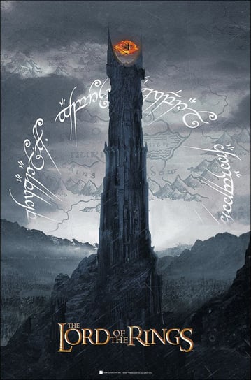 Władca Pierścieni Oko Saurona - plakat 61x91,5 cm Galeria Plakatu