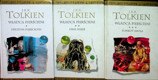 Władca Pierścieni Tom 1 do 3 J.R.R. Tolkien