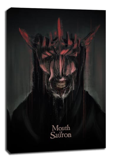 Władca Pierścieni Usta Saurona - obraz na płótnie 60x80 cm Galeria Plakatu