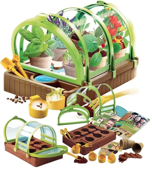 Własna Szklarnia Zestaw Do Hodowli Roślin Dla Dzieci Zabawki Kreatywne Naukowe Zestawy Clementoni