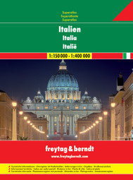 Włochy. Atlas 1:150 000 Freytag & Berndt