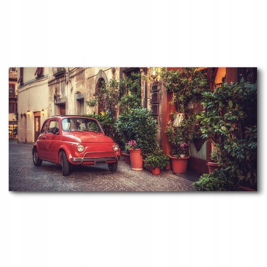 Włochy auto retro 140x70 Obrazy drukowane canvas Inna marka