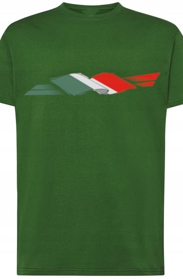 Włochy Flaga Męski T-Shirt Nadruk Rozm.M Inna marka
