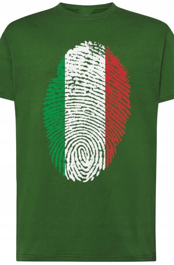 Włochy Flaga Odcisk Modny T-Shirt Męski Rozm.XXL Inna marka