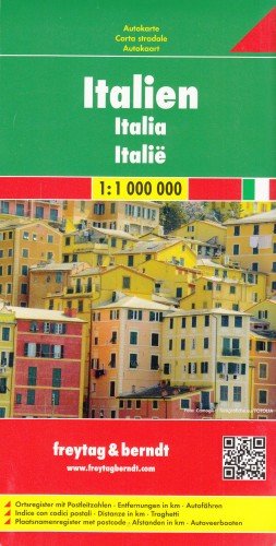 Włochy. Mapa 1:1 000 000 Opracowanie zbiorowe