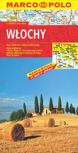 Włochy. Mapa 1:800 000 Opracowanie zbiorowe