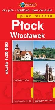 Włocławek Płock Plan Miasta Daunpol Opracowanie zbiorowe