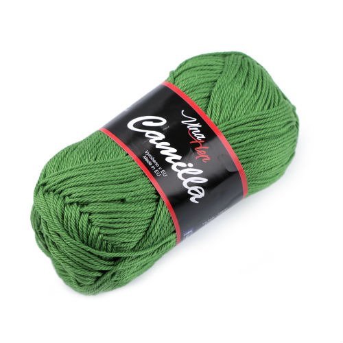 Włóczka bawełniana, Camilla, zielona, 50 g CreativeHobby