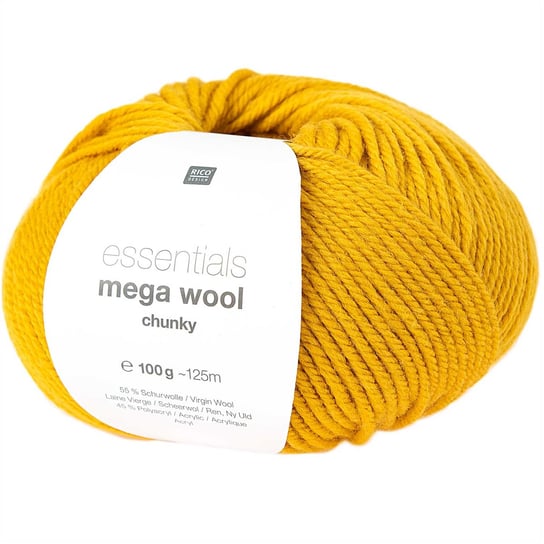 Włóczka C Mega Wool Ch, musztardowy 
