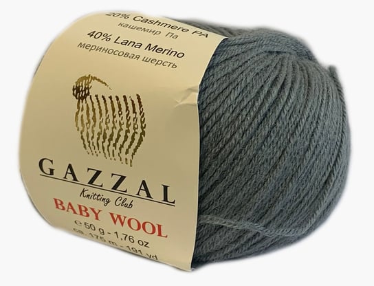 Włóczka Gazzal Baby Wool ( 818 ) Kufer