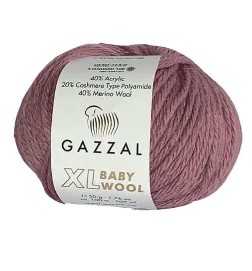 Włóczka Gazzal Baby Wool XL ( 843 ) Gazzal