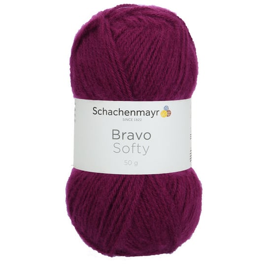 Włóczka Schachenmayr Bravo Softy 08045 Jeżyna Schachenmayr