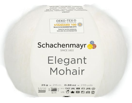 Włóczka Schachenmayr Elegant Mohair (00001) Dystrybutor Kufer