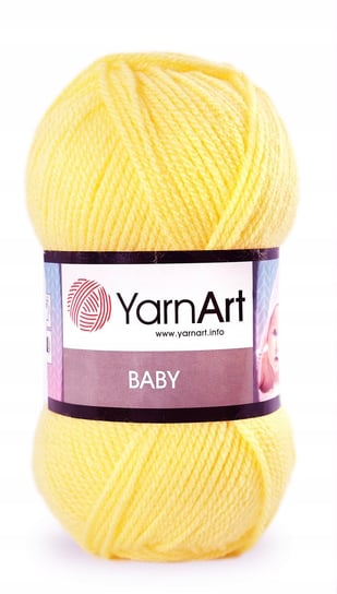 Włóczka YarnArt Baby - 315 - jasny żółty YarnArt