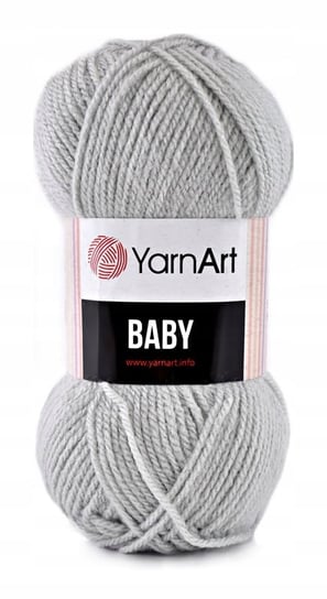 Włóczka YarnArt Baby - 855 - jasny szary YarnArt