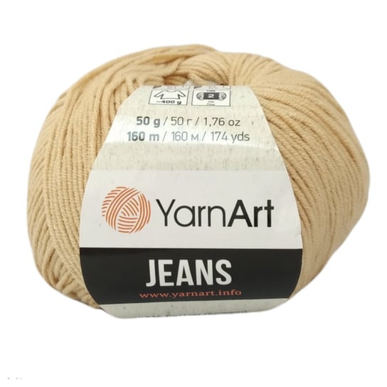 Włóczka YarnArt Jeans- 07- piaskowy YarnArt