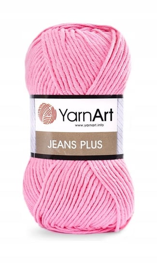 Włóczka YarnArt Jeans Plus 36 róż YarnArt
