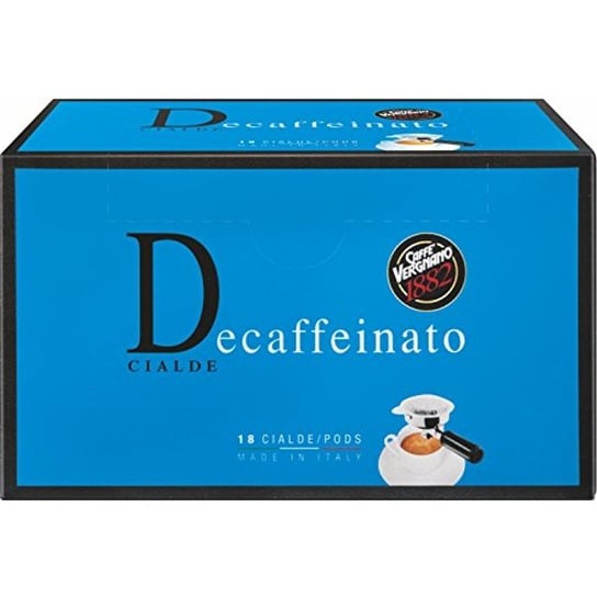 Włoska kawa bezkofeinowa w saszetkach, import CAFFE VERGNANO Decaffeinato, 18 szt. Caffe Vergnano