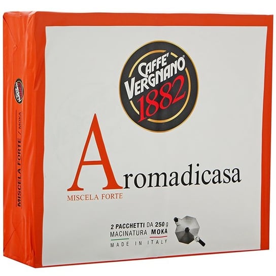 Włoska kawa mielona import CAFFE VERGNANO Aromadicasa, 2x250g Caffe Vergnano