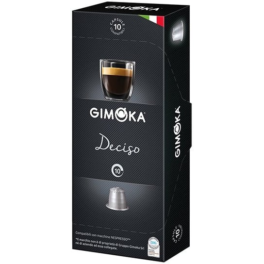 Włoska kawa w kapsułkach GIMOKA Deciso Nespresso, 10 szt. Gimoka