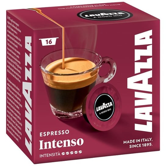 Włoska kawa w kapsułkach import LAVAZZA A Modo Mio Espresso Intenso, 16 szt. Lavazza