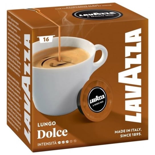 Włoska kawa w kapsułkach import LAVAZZA A Modo Mio Lungo Dolce, 16 szt. Lavazza