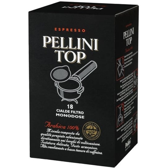 Włoska kawa w saszetkach, import PELLINI Top, 18 szt. Pellini